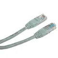 Patchcord UTP kat.6 RJ45 M-1m nieekranowany szary oszczędny