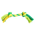 Następne zdjęcie produktu Węzeł HipHop bawełniany 2 knoty limonkowy, zielony 36cm, 210g