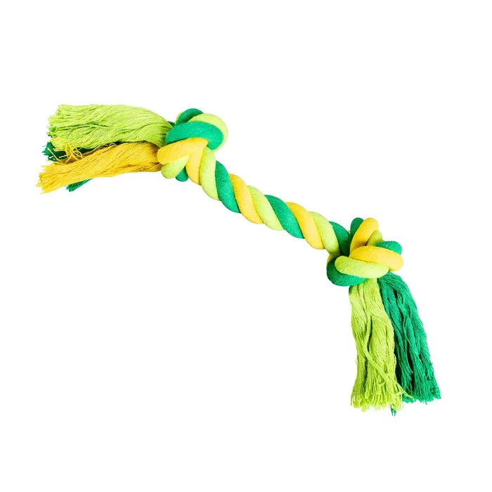 Główne zdjęcie produktu Uzel HipHop bavlněný 2 knoty limetková, zelená 41cm, 460g