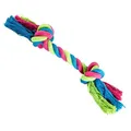 Następne zdjęcie produktu Bawełniany węzeł HipHop 2 knoty - różowy, niebieski, zielony 41cm, 460g