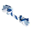 Następne zdjęcie produktu Bawełna HipHop węzeł 2 knoty - granatowy, jasnoniebieski, biały 41cm, 460g