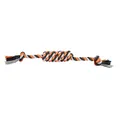 Następne zdjęcie produktu Rolka bawełniana JUMBO HipHop z 2 knotami, szary, ciemnoszary, pomarańczowy 38cm, 100g