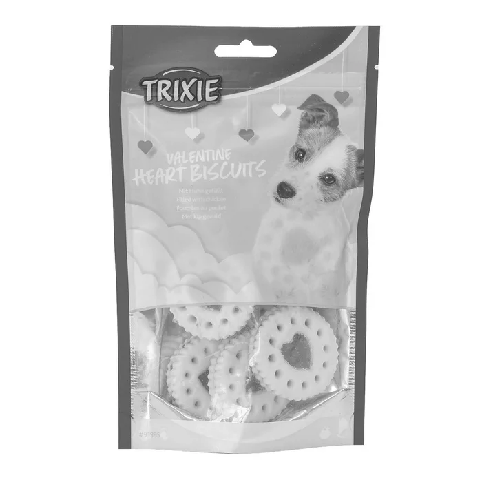 Główne zdjęcie produktu Valentine Heart Biscuits, sušenky s kuřecím, 100 g - LIMITOVANÁ NABÍDKA