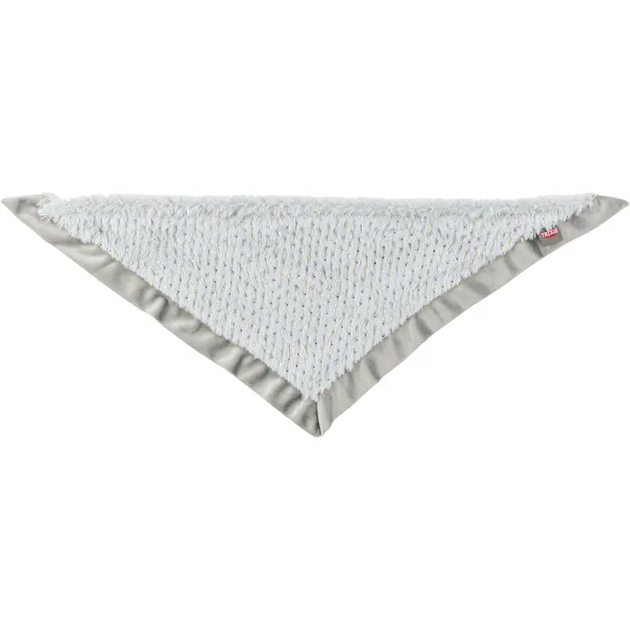 Główne zdjęcie produktu Vánoční hebký šátek, plyš, šedá55 cm