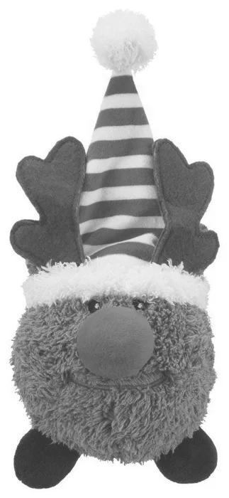 Główne zdjęcie produktu Vánoční plyšový míček Santa Claus/Sob/Sněhulák 18–29 cm