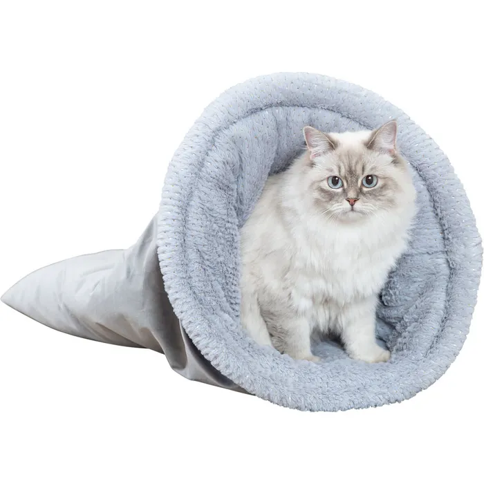 Główne zdjęcie produktu Vánoční sametový vak LIVIA Soft, o 40 × 60 cm, šedá