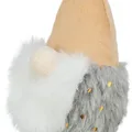 Następne zdjęcie produktu Vánoční skřítek s catnipem, 10 cm, plyš, béžová/šedá/bílá