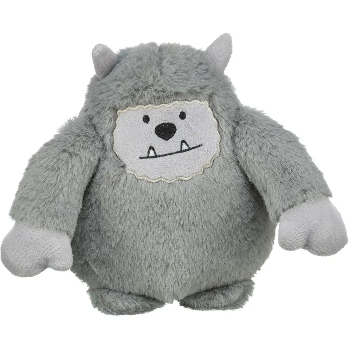 Główne zdjęcie produktu Vánoční Yeti, 20 cm, se zvukem, plyš, šedá