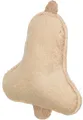 Vánoční zvoneček s catnipem, 9.5 cm, filc, béžová
