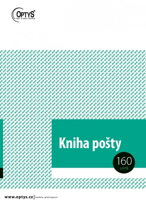 Główne zdjęcie produktu Vázaná kniha pošty A4, lamino 1286