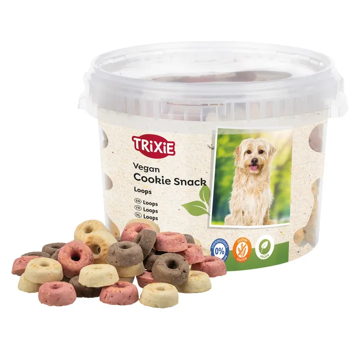 Główne zdjęcie produktu Vegan Cookie Loops, sušenkové kroužky, 1.3 kg