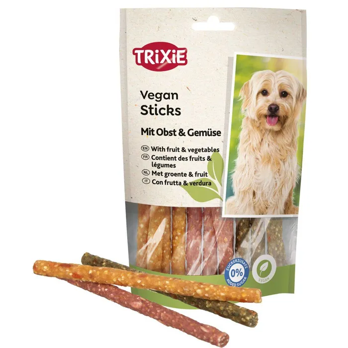 Główne zdjęcie produktu Vegan Sticks, veganské tyčinky s ovocem a zeleninou, 100 g