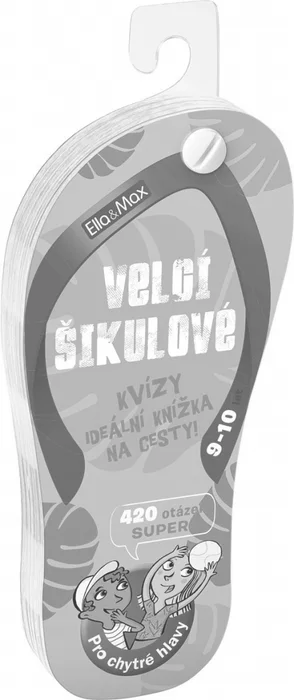 Główne zdjęcie produktu VELCÍ ŠIKULOVÉ, 9-10 let – Kvízy na cesty