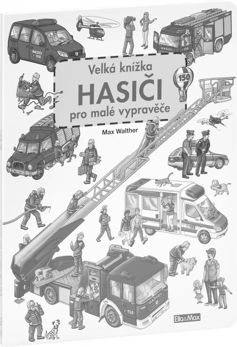 Główne zdjęcie produktu Velká knížka HASIČI pro malé vypravěče
