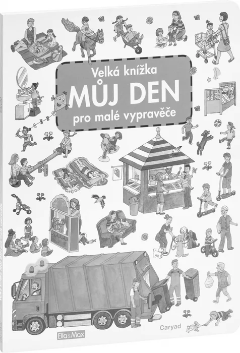 Główne zdjęcie produktu Velká knížka MŮJ DEN pro malé vypravěče