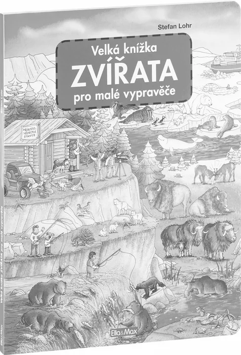 Główne zdjęcie produktu Velká knížka ZVÍŘATA pro malé vypravěče
