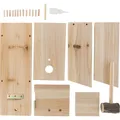 Następne zdjęcie produktu Pudełko plenerowe zrób to sam dla sikorki 12x36x15 cm
