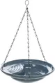 Następne zdjęcie produktu Ceramiczna wanienka dla ptaków wisząca na zewnątrz, 550ml / 26 cm, niebieska