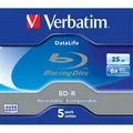 Następne zdjęcie produktu Verbatim BD-R, Datalife, 25GB, jewel box, 43836, 6x, 5-pack