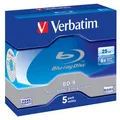 Następne zdjęcie produktu Verbatim BD-R, Single Layer 25GB, jewel box, 43715, 6x, 5-pack, do archiwizacji danych
