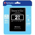 Następne zdjęcie produktu Verbatim zewnętrzny dysk twardy, Store N Go, 2.5", USB 3.0 (3.2 Gen 1), 2TB, 53177, czarny
