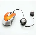 Verbatim Mysz 49023, 1000DPI, optyczna, 3kl., przewodowa USB, pomarańczowa