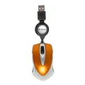 Verbatim Mysz 49023, 1000DPI, optyczna, 3kl., przewodowa USB, pomarańczowa