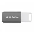 Verbatim USB flash disk, 2.0, 128GB, DataBar, šedý, 49456, pro archivaci dat