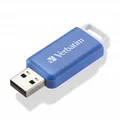 Verbatim USB flash disk, 2.0, 64GB, DataBar, modrý, 49455, pro archivaci dat