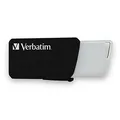 Następne zdjęcie produktu Verbatim USB flash disk, USB 3.0 (3.2 Gen 1), 32GB, Store N Click, czarny, 49307, USB A, z wysuwanym złączem