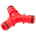 Verto tworzywo sztuczne,, 1/2 i 3/4, czerwona, 15G744