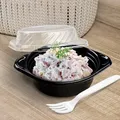 Następne zdjęcie produktu Przykrywka (PP) przezroczysta średnica 156 x 42 mm do pojemnika Reware Brunch [12 szt]