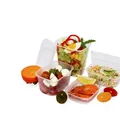 Następne zdjęcie produktu Przykrywka (PP) przezroczysta do pojemnika 108 x 81 mm [100 szt]