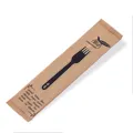 Następne zdjęcie produktu Widelec drewniany 16cm pojedynczo pakowany [100 szt]