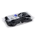 Następne zdjęcie produktu Widelec (PP) wielokrotnego użytku czarny 18,5cm [50 szt]