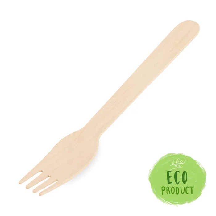 Główne zdjęcie produktu Vidlička ze dřeva 16 cm [10 ks]