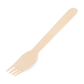 Widelec drewniany 16cm [10 szt]