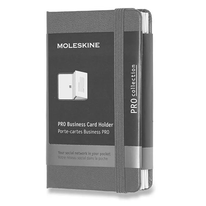 Główne zdjęcie produktu Vizitkář Moleskine XS, tmavě zelený