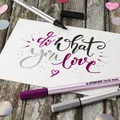 Następne zdjęcie produktu Marker fibrowy z elastyczną końcówką pędzelkową STABILO Pen 68 brush matowy zielony [1szt]
