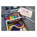 Następne zdjęcie produktu Marker fibrowy z elastyczną końcówką pędzelkową STABILO Pen 68 brush ARTY - op. 18 szt