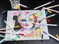 Marker filamentowy z elastyczną końcówką pędzelkową STABILO Pen 68 pędzelek ARTY - 30 szt. zestaw w puszce
