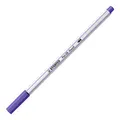 Marker fibrowy z elastyczną końcówką pędzelkową STABILO Pen 68 pędzelek fioletowy [1 szt.]