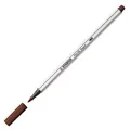 Marker fibrowy z elastyczną końcówką pędzelkową STABILO Pen 68 brush brown [1 szt.]