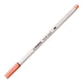 Marker włóknisty z elastyczną końcówką pędzelkową STABILO Pen 68 brush morelowy [1 szt.]