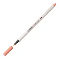 Marker włóknisty z elastyczną końcówką pędzelkową STABILO Pen 68 brush morelowy [1 szt.]