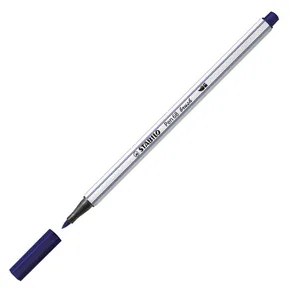 Marker fibrowy z elastyczną końcówką pędzelkową STABILO Pen 68 pędzelek morski niebieski [1 szt.]