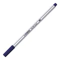 Marker fibrowy z elastyczną końcówką pędzelkową STABILO Pen 68 pędzelek morski niebieski [1 szt.]