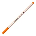 Marker filamentowy z elastyczną końcówką pędzelkową STABILO Pen 68 brush vermilion [1 szt.]