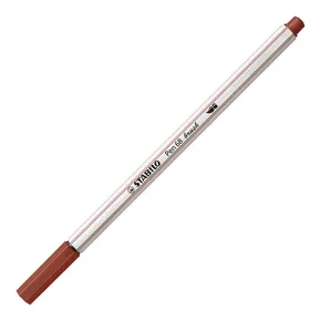 Marker fibrowy z elastyczną końcówką pędzelkową STABILO Pen 68 brush siena [1 szt.]