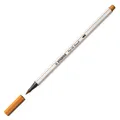 Marker włóknisty z elastyczną końcówką pędzelkową STABILO Pen 68 brush ciemna ochra [1 szt.]